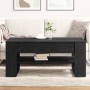 Mesa de café Negra de Roble 102x55x45 cm de Madera de , Mesas de centro - Ref: Foro24-862729, Precio: 79,38 €, Descuento: -5%%