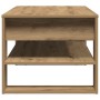 Mesa de café de roble Artisan 102x55x45 cm de madera ingenierizada de , Mesas de centro - Ref: Foro24-862728, Precio: 78,01 €...