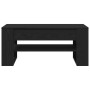 Mesa de café Negra de Roble 102x55x45 cm de Madera de , Mesas de centro - Ref: Foro24-862729, Precio: 79,38 €, Descuento: -5%%