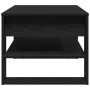 Mesa de café Negra de Roble 102x55x45 cm de Madera de , Mesas de centro - Ref: Foro24-862729, Precio: 79,38 €, Descuento: -5%%