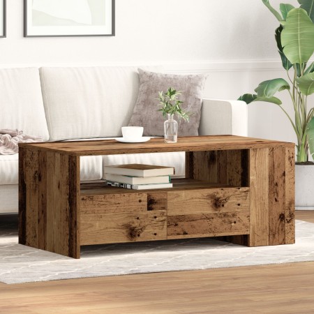 Mesa de café de madera vieja 102x55x43,5 cm de madera de ingeniería de , Mesas de centro - Ref: Foro24-862731, Precio: 103,15...