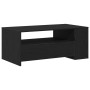 Mesa de Café de Roble Negro 102x55x43.5 cm Hecha de Madera Ingenierizada de , Mesas de centro - Ref: Foro24-862733, Precio: 1...