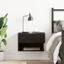 Armario de Noche de Pared de en Madera de Roble Negro de , Mesitas de noche - Ref: Foro24-862734, Precio: 44,93 €, Descuento:...