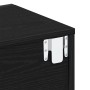 Armario de Noche de Pared de en Madera de Roble Negro de , Mesitas de noche - Ref: Foro24-862734, Precio: 44,93 €, Descuento:...
