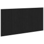 Cabecera Negra de Roble 160x1,5x80 cm de Madera de Ingeniería de , Cabeceros y pies de cama - Ref: Foro24-862736, Precio: 62,...
