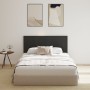 Cabecera Negra de Roble 160x1,5x80 cm de Madera de Ingeniería de , Cabeceros y pies de cama - Ref: Foro24-862736, Precio: 62,...