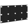 Cabecera Negra de Roble 160x1,5x80 cm de Madera de Ingeniería de , Cabeceros y pies de cama - Ref: Foro24-862736, Precio: 62,...