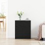 Aparador de roble negro 60x30x70 cm de madera elaborada de , Aparadores - Ref: Foro24-862738, Precio: 70,98 €, Descuento: %