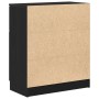 Aparador de roble negro 60x30x70 cm de madera elaborada de , Aparadores - Ref: Foro24-862738, Precio: 70,98 €, Descuento: %