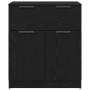 Aparador de roble negro 60x30x70 cm de madera elaborada de , Aparadores - Ref: Foro24-862738, Precio: 70,98 €, Descuento: %