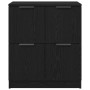 Aparador de roble negro - 60 x 30 x 70 cm - Hecho de madera elaborada de , Aparadores - Ref: Foro24-862739, Precio: 66,14 €, ...