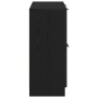 Aparador de roble negro - 60 x 30 x 70 cm - Hecho de madera elaborada de , Aparadores - Ref: Foro24-862739, Precio: 66,14 €, ...