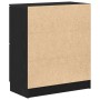 Aparador de roble negro - 60 x 30 x 70 cm - Hecho de madera elaborada de , Aparadores - Ref: Foro24-862739, Precio: 66,14 €, ...