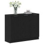Aparador Negro de Roble 90,5x30x70 cm Madera Elaborada de , Aparadores - Ref: Foro24-862740, Precio: 99,96 €, Descuento: -5%%