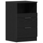 Mesita de Noche Negro Roble 40x35x65 cm Hecha de Madera Elaborada de , Mesitas de noche - Ref: Foro24-862741, Precio: 69,45 €...