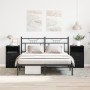 Mesas de Noche 2 pcs Negro Roble 40x35x65 cm Madera Elaborada de , Mesitas de noche - Ref: Foro24-862742, Precio: 126,18 €, D...