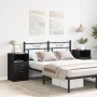Mesas de Noche 2 pcs Negro Roble 40x35x65 cm Madera Elaborada de , Mesitas de noche - Ref: Foro24-862742, Precio: 126,18 €, D...