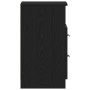 Mesas de Noche 2 pcs Negro Roble 40x35x65 cm Madera Elaborada de , Mesitas de noche - Ref: Foro24-862742, Precio: 126,18 €, D...