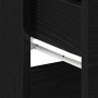 Mesas de Noche 2 pcs Negro Roble 40x35x65 cm Madera Elaborada de , Mesitas de noche - Ref: Foro24-862742, Precio: 126,18 €, D...
