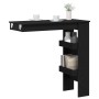 Mesa de Bar - Roble Negro - 102x55x103.5 cm - Hecha de Madera Elaborada de , Mesas de cocina y de comedor - Ref: Foro24-86274...