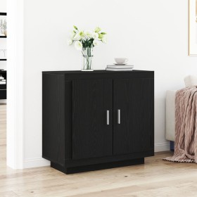 Comprar aparador Negro Roble 80x40x75 cm Madera