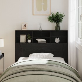 Comprar Cabecero Gabinete Negro Roble
