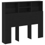 Cabecero  Gabinete Negro Roble 120x19x103.5 cm Madera Elaborada | Foro24.es | Tu tienda online para hogar, jardín y más Foro24.es