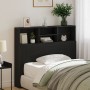 Cabecero  Gabinete Negro Roble 120x19x103.5 cm Madera Elaborada | Foro24.es | Tu tienda online para hogar, jardín y más Foro24.es