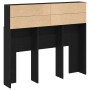 Cabecero  Gabinete Negro Roble 120x19x103.5 cm Madera Elaborada | Foro24.es | Tu tienda online para hogar, jardín y más Foro24.es
