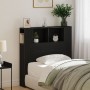 Cabecera de cama Negro Roble 100x19x104.5 cm Hecha de Madera Elaborada de , Cabeceros y pies de cama - Ref: Foro24-862756, Pr...