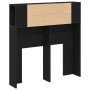 Cabecera de cama Negro Roble 100x19x104.5 cm Hecha de Madera Elaborada de , Cabeceros y pies de cama - Ref: Foro24-862756, Pr...