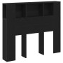 Cabecero de  Armario Negro Roble 120x19x104,5 cm Madera elaborada | Foro24.es | Tu tienda online para hogar, jardín y más Foro24.es