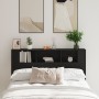 Cabecero de Armario de Roble Negro - 160x19x104.5 cm Hecho de Madera Ingenierada de , Cabeceros y pies de cama - Ref: Foro24-...