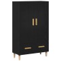 Highboard de en Roble Negro, 70x31x115 cm, Hecho de Madera Elaborada de , Aparadores - Ref: Foro24-862763, Precio: 116,75 €, ...