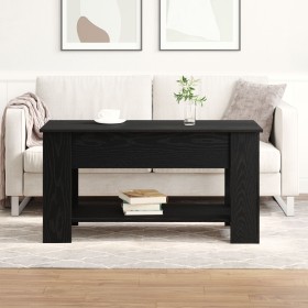 Comprar Mesa de café de roble negro - 101x49x52