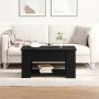 Mesa de Café de Roble Negro 79x49x41 cm Fabricada en Madera Ingenierizada de , Mesas de centro - Ref: Foro24-862765, Precio: ...