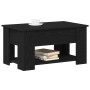 Mesa de Café de Roble Negro 79x49x41 cm Fabricada en Madera Ingenierizada de , Mesas de centro - Ref: Foro24-862765, Precio: ...