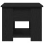 Mesa de Café de Roble Negro 79x49x41 cm Fabricada en Madera Ingenierizada de , Mesas de centro - Ref: Foro24-862765, Precio: ...