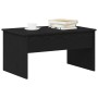 Mesa de Café de Roble Negro - 80 x 50.5 x 41.5 cm de , Mesas de centro - Ref: Foro24-862766, Precio: 76,46 €, Descuento: -5%%