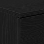 Mesitas de Noche 2 paquetes Negro Roble 40x65x65 cm Hechas de Madera Elaborada de , Mesitas de noche - Ref: Foro24-862768, Pr...