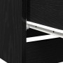Mesitas de Noche 2 paquetes Negro Roble 40x65x65 cm Hechas de Madera Elaborada de , Mesitas de noche - Ref: Foro24-862768, Pr...