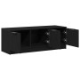 Mueble de TV Negro Roble 102x35x36,5 cm Madera elaborada de , Muebles TV - Ref: Foro24-862770, Precio: 76,27 €, Descuento: -5%%