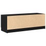 Mueble de TV Negro Roble 102x35x36,5 cm Madera elaborada de , Muebles TV - Ref: Foro24-862770, Precio: 76,27 €, Descuento: -5%%