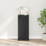 Armario Lateral de Roble Negro 30x30x70 cm Hecho de Madera Ingeniería de , Aparadores - Ref: Foro24-862774, Precio: 58,81 €, ...