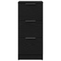 Armario Lateral de Roble Negro 30x30x70 cm Hecho de Madera Ingeniería de , Aparadores - Ref: Foro24-862774, Precio: 58,81 €, ...