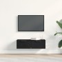 Armario de Pared de Roble Negro 68x30x20 cm Hecho de Madera Manufacturada de , Armarios y almacenamiento - Ref: Foro24-862776...