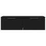 Armario de Pared de Roble Negro 68x30x20 cm Hecho de Madera Manufacturada de , Armarios y almacenamiento - Ref: Foro24-862776...
