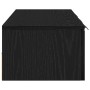 Gabinete de Pared de Roble Negro 102x30x20 cm Hecho de Madera Elaborada de , Armarios y almacenamiento - Ref: Foro24-862777, ...