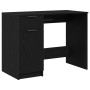 Escritorio de roble negro - 100x50x75 cm - Hecho de madera elaborada de , Escritorios - Ref: Foro24-862779, Precio: 93,69 €, ...