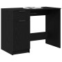 Escritorio de roble negro - 100x50x75 cm - Hecho de madera elaborada de , Escritorios - Ref: Foro24-862779, Precio: 93,69 €, ...